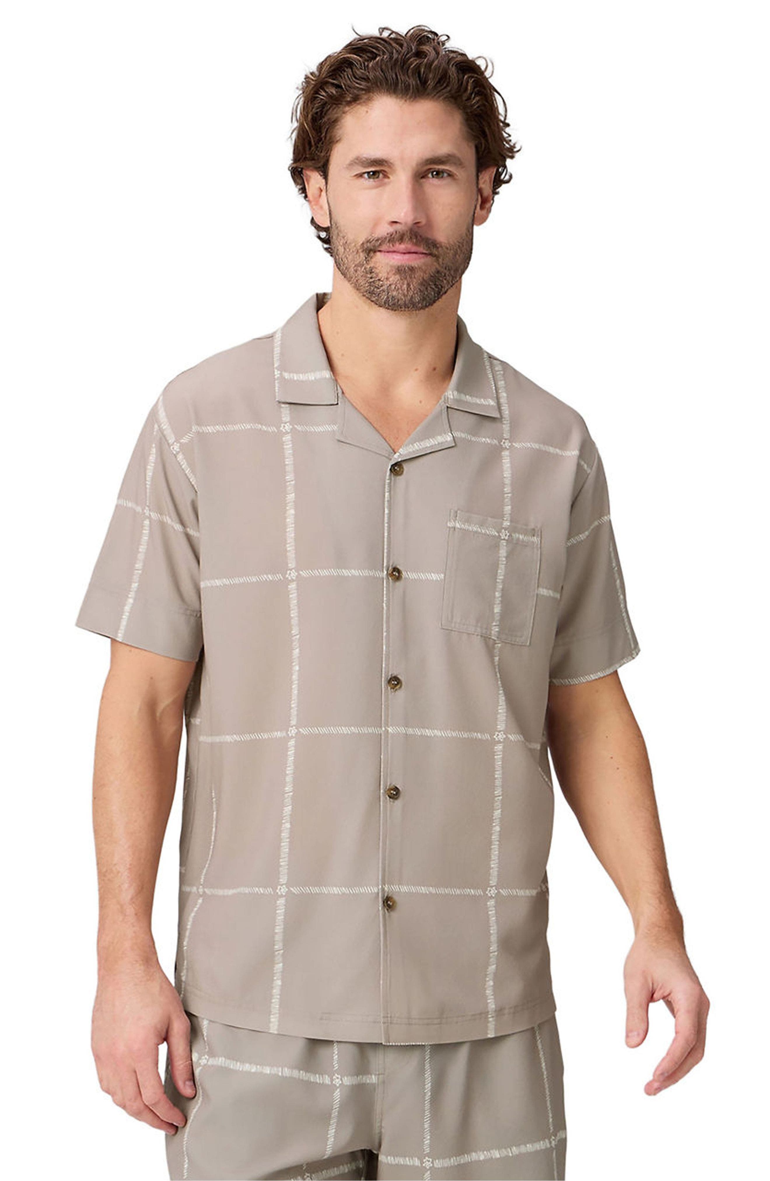 Brutalist Khaki Tropi Check