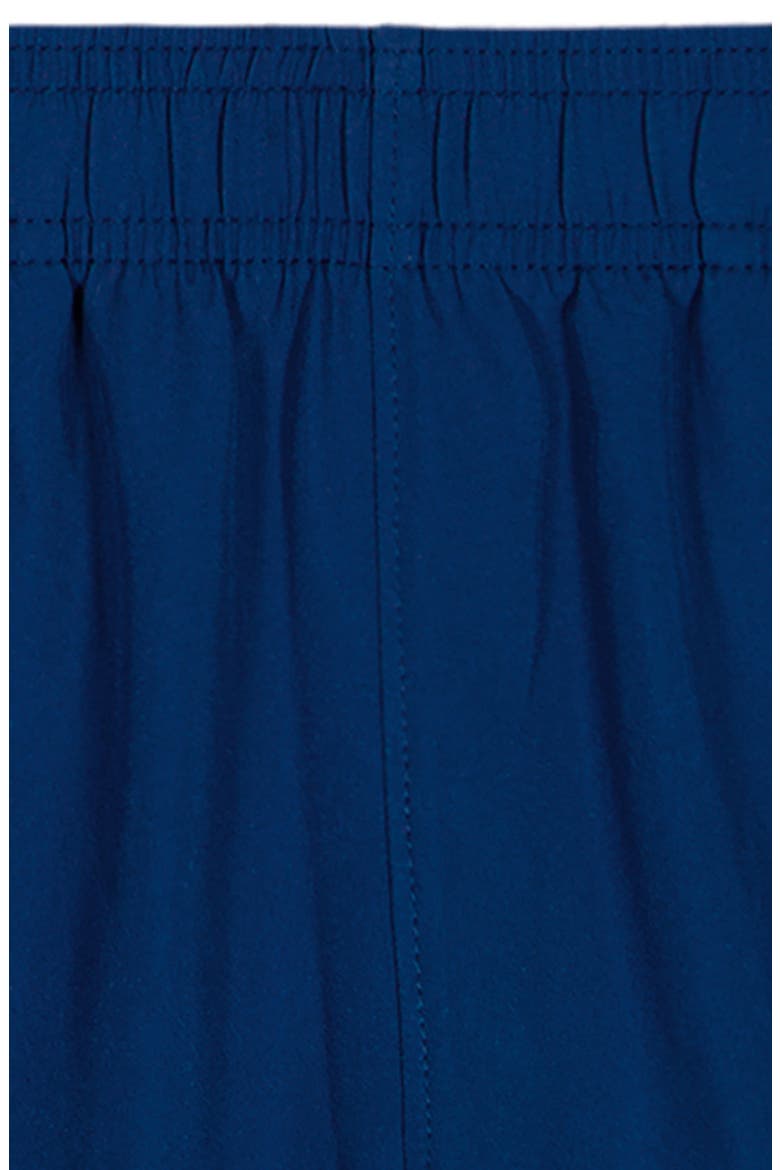 Kids' Plaid Button-Up Shirt & Shorts Set, Alternate, color, HORIZON BLUE