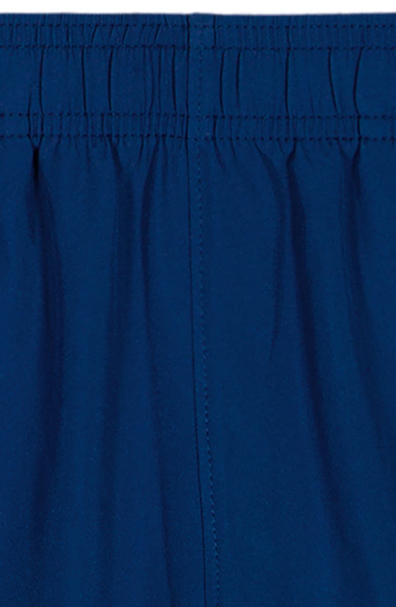 Under Armour Kids' Plaid Button-Up Shirt & Shorts Set, Alternate, color, Horizon Blue