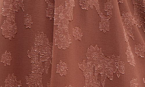 Socialite Asummetric One-shoulder Chiffon Minidress In Mocha
