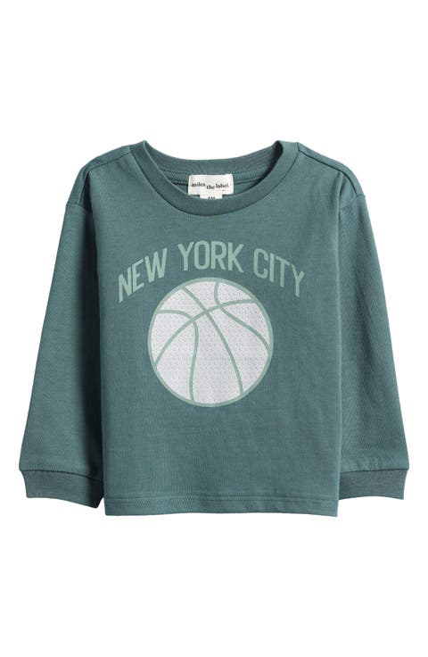 Long Sleeve Organic Cotton Graphic T-Shirt