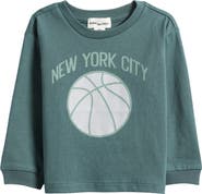 MILES BABY Long Sleeve Organic Cotton Graphic T-Shirt