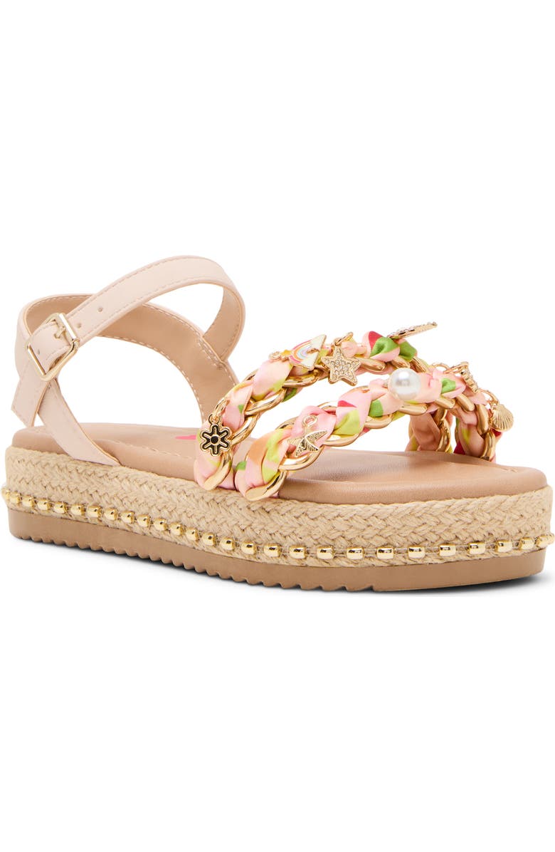 Steve Madden Kids' Jgizmo Platform Sandal, Main, color, Blush Multi