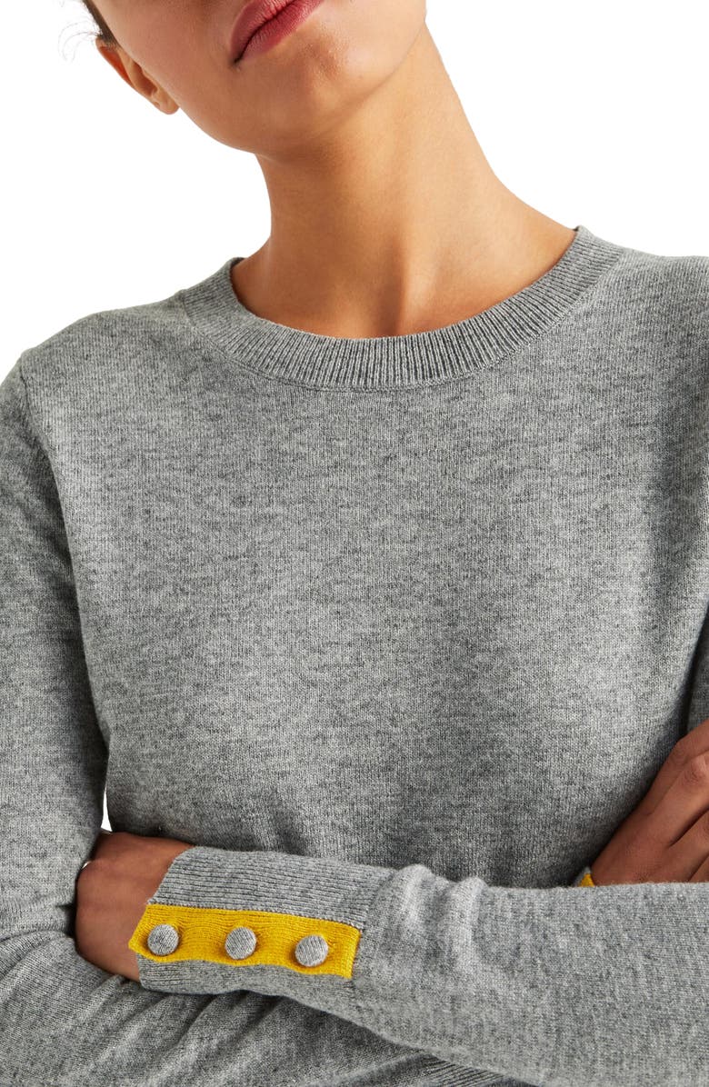 Boden Dorset Button Back Sweater, Alternate, color, 