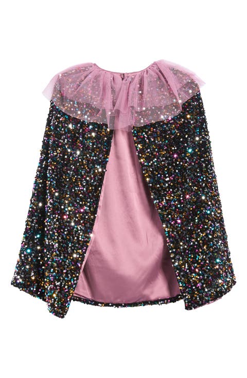Kids' Dazzle Sequin Cape