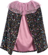 Mimi & Lula Kids' Dazzle Sequin Cape
