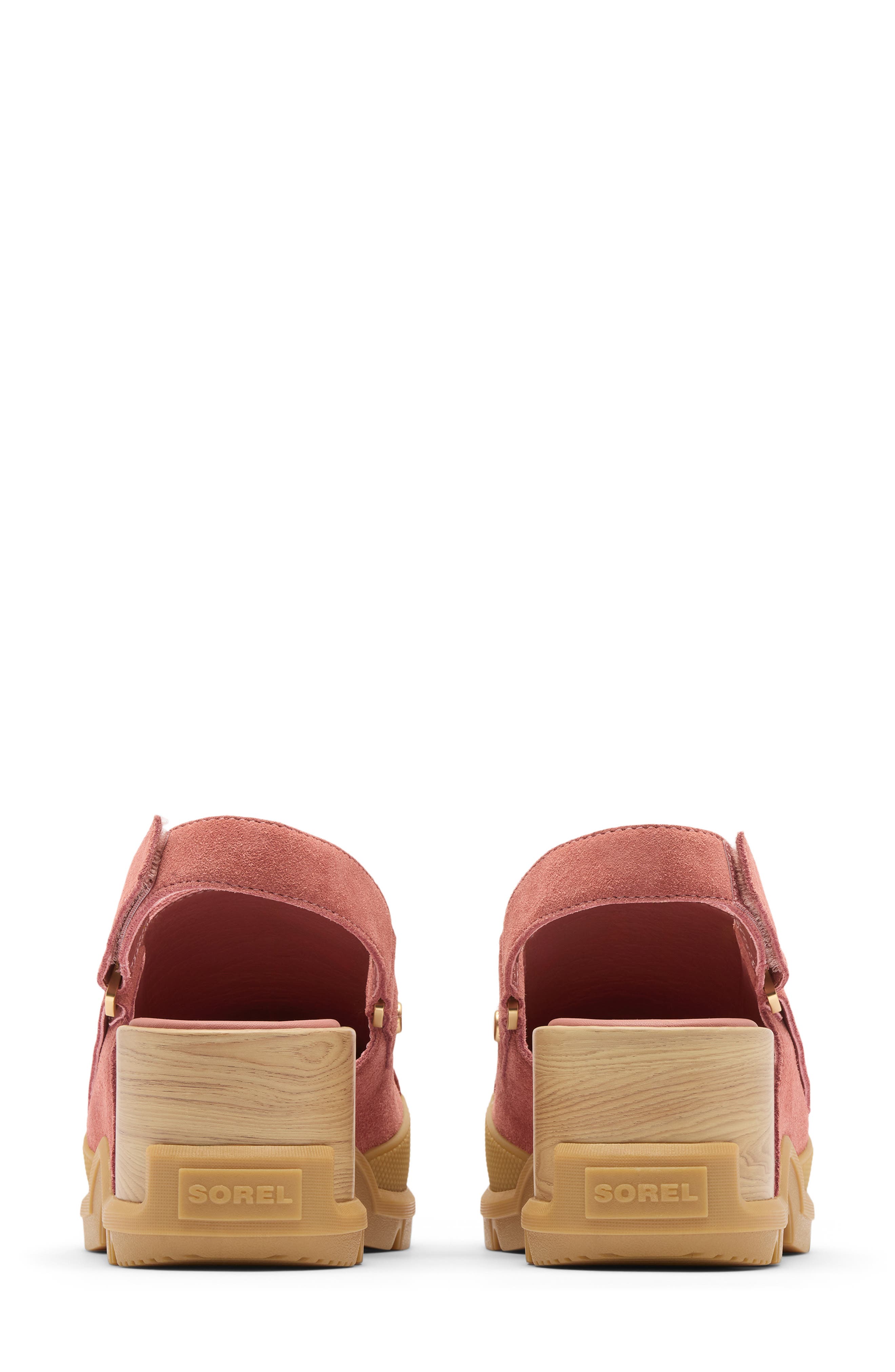 SOREL ROAM'N RBR Clog, Alternate, color, Sandy Clay/ Gum