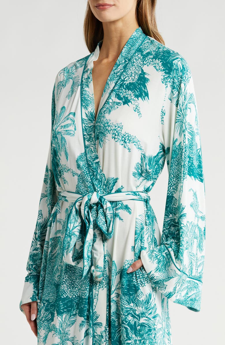 KILO BRAVA Print Maxi Robe, Alternate, color, 