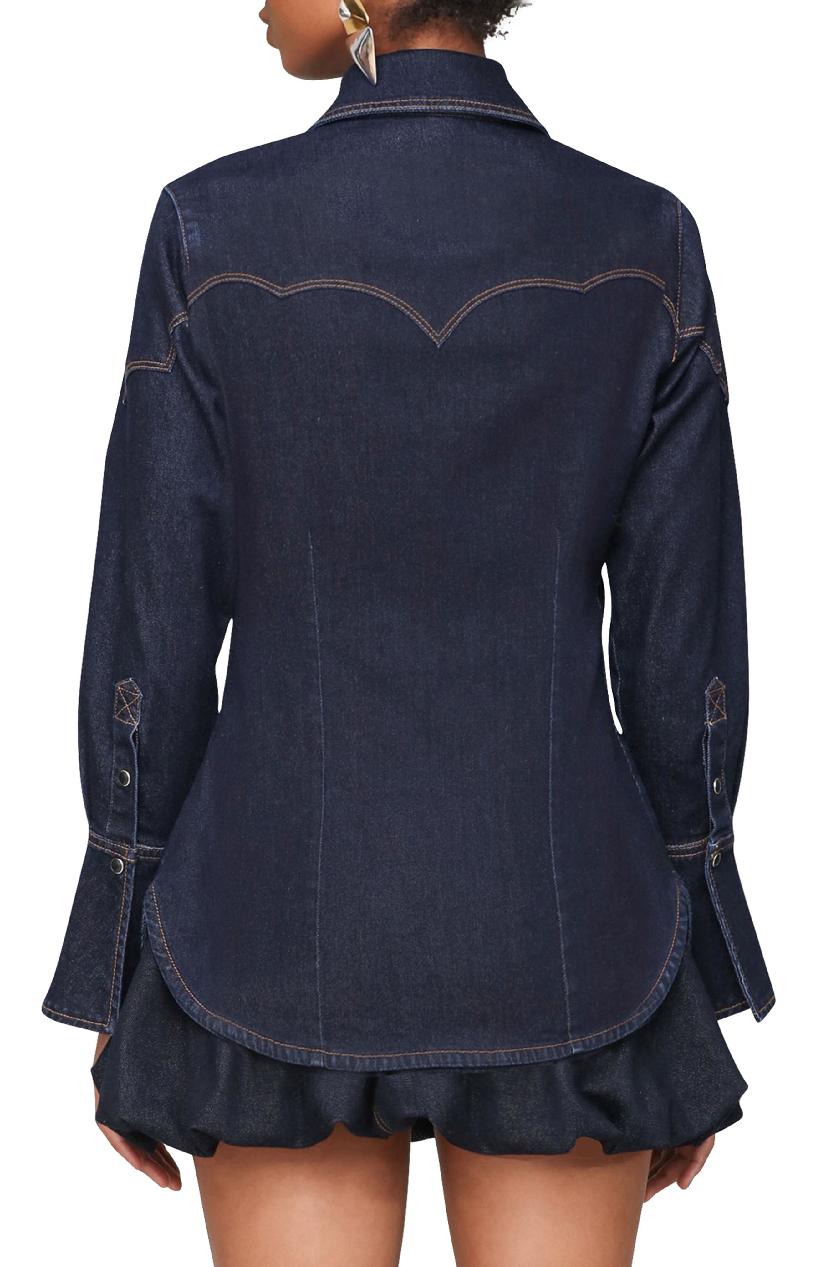 Western Denim Shirt - image 2