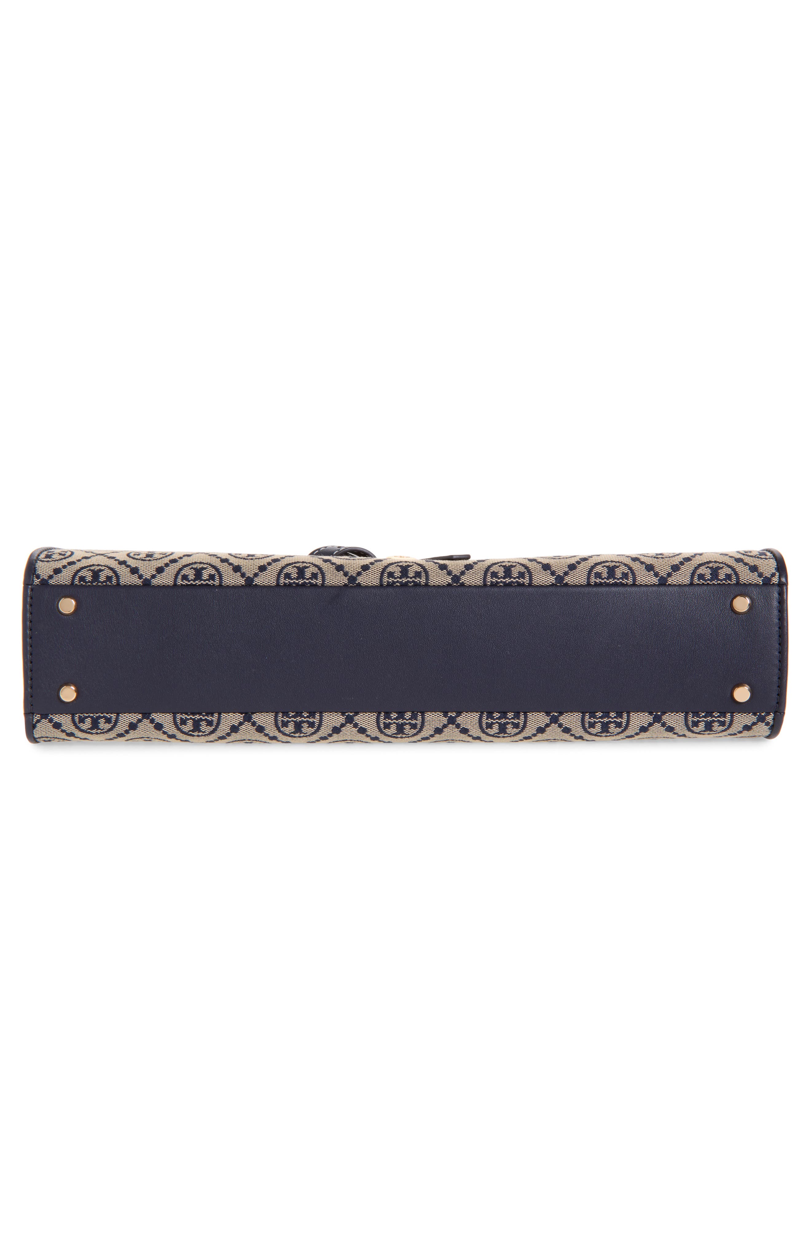 T Monogram Romy East West Shoulder Bag, Alternate, color, TORY NAVY