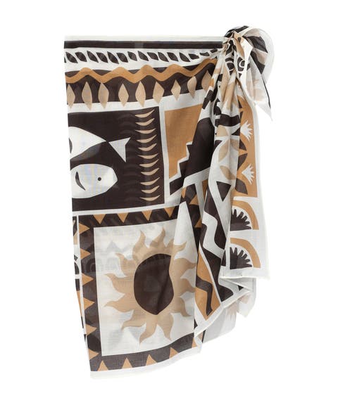 Solstice Collage Sarong