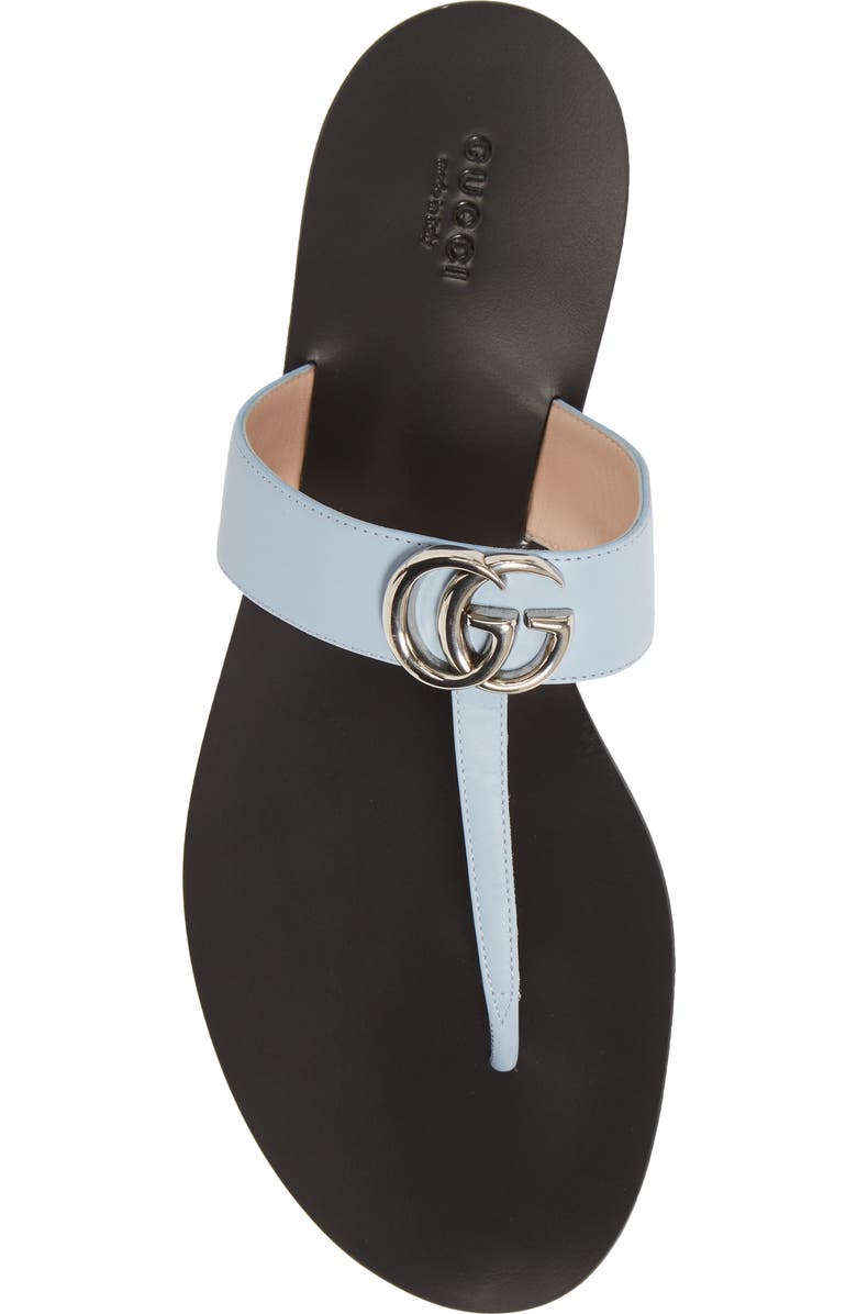 Gucci GG T-Strap Sandal, Alternate, color,