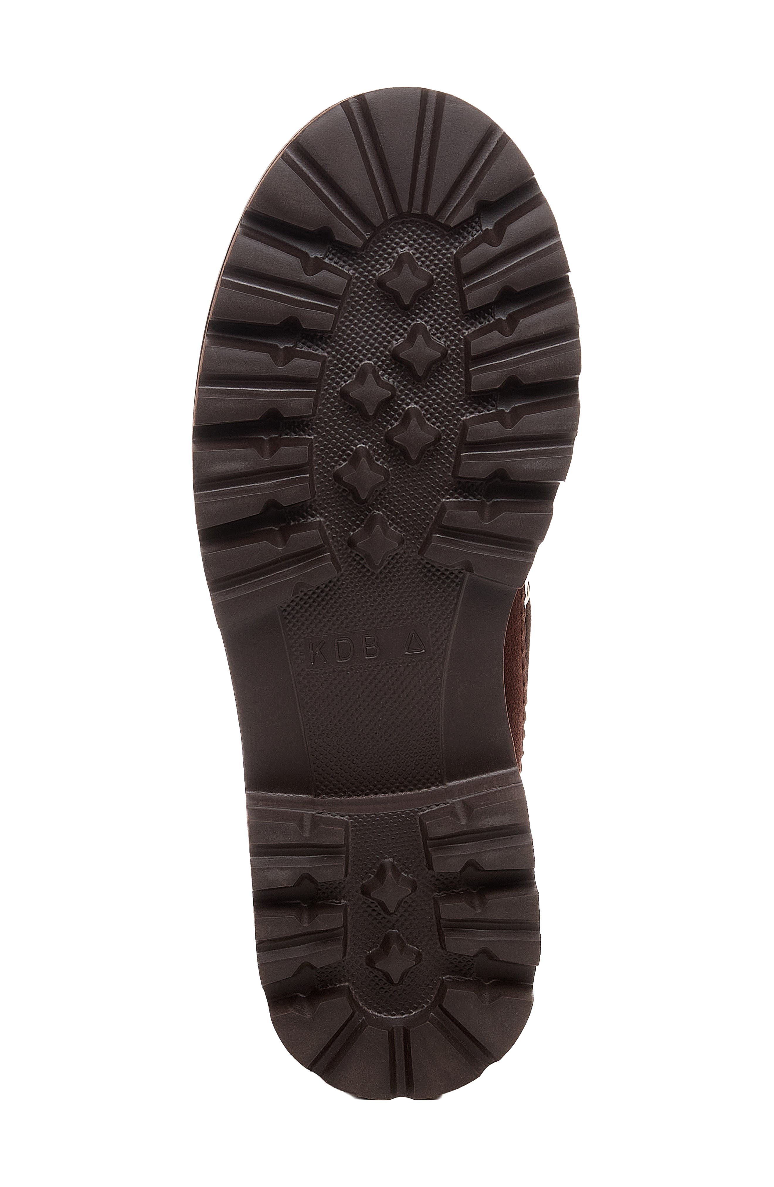 Jerry Lace-Up Boat Shoe, Alternate, color, WARM BROWN