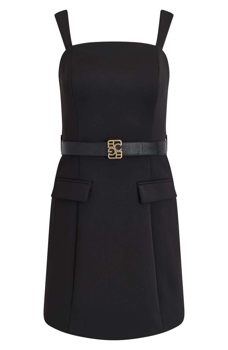 BCBG Belted Sheath Minidress, Alternate, color, 