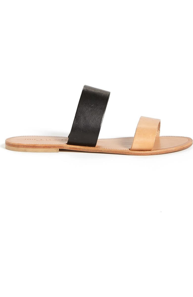 Joie a la Plage 'Sable' Leather Slip-On Sandal, Alternate, color,