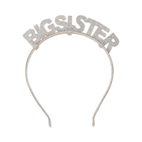 Silver Big Sister Headband