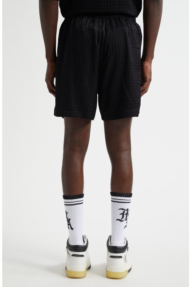 MA Quad Jacquard Shorts, Alternate, color, BLACK