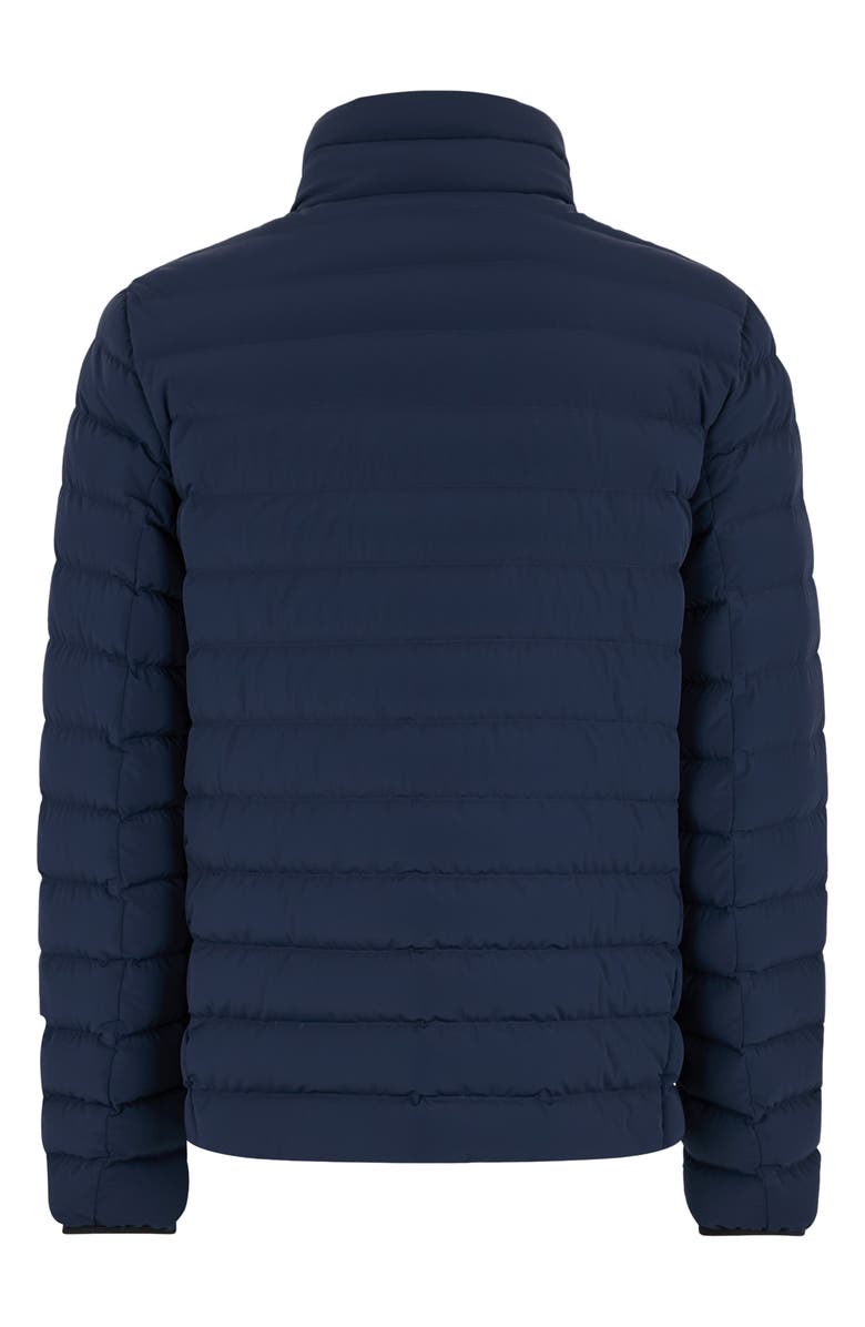 Moose Knuckles Laki Water Repellent Quilted Down Jacket, Alternate, color, Navy