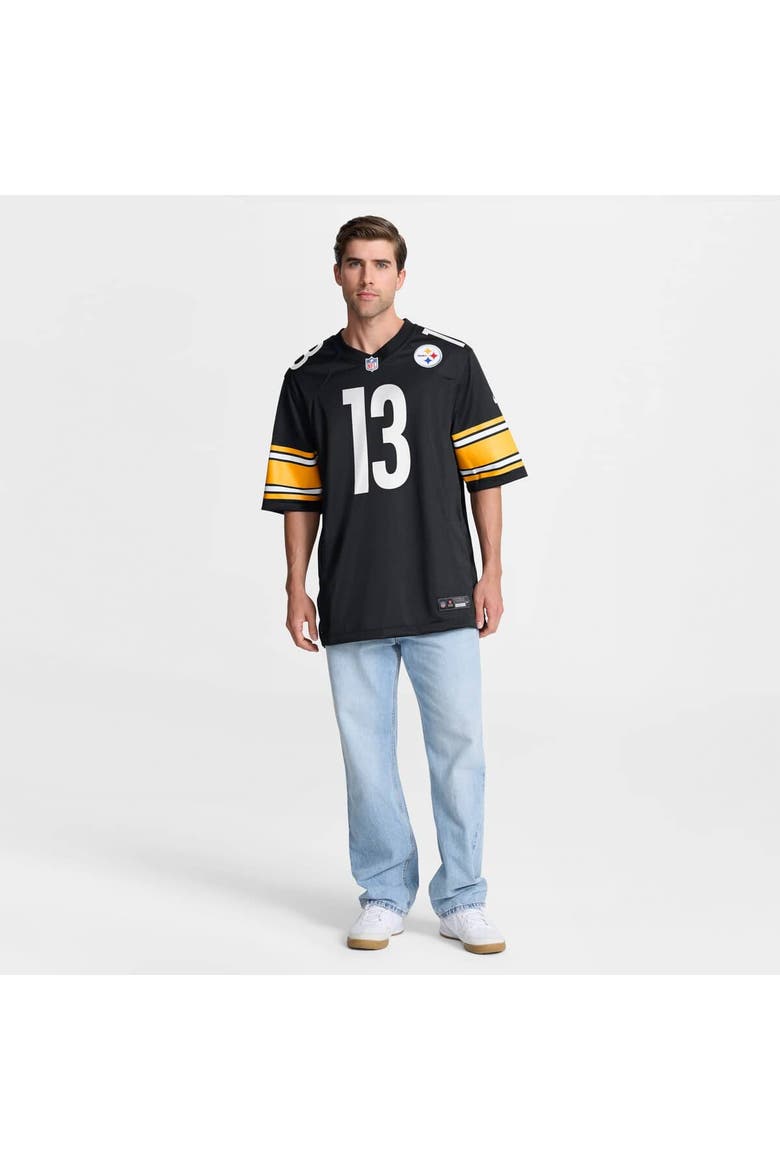 Men's Nike Rico Dowdle Black Pittsburgh Steelers Game Jersey, Alternate, color, Black