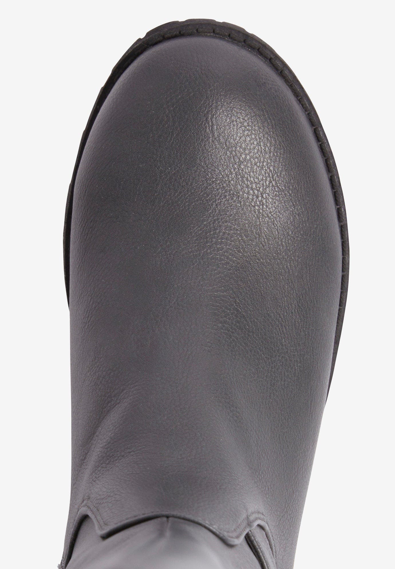 The Milan Wide Calf Boot, Alternate, color, GREY