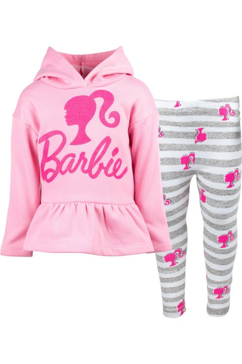 2-Piece Fleece Hoodie and Leggings Set