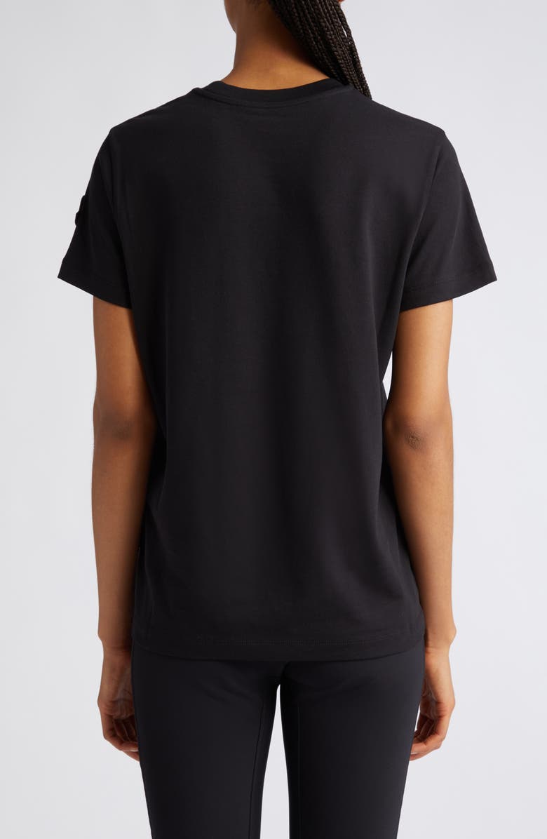 Moncler Logo Appliqué T-Shirt, Alternate, color, 