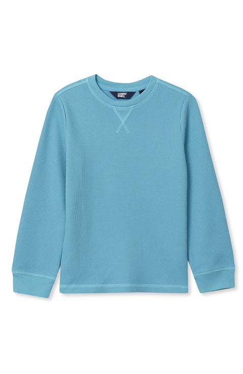 Boys Long Sleeve Waffle Thermal Shirt