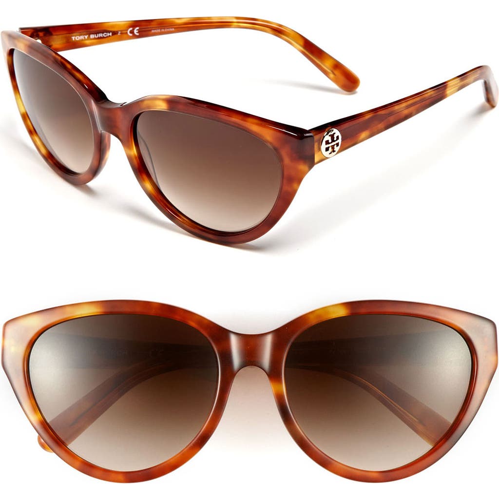 Tory Burch 57mm Retro Sunglasses In Brown