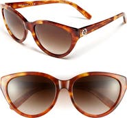 Tory Burch 57mm Retro Sunglasses