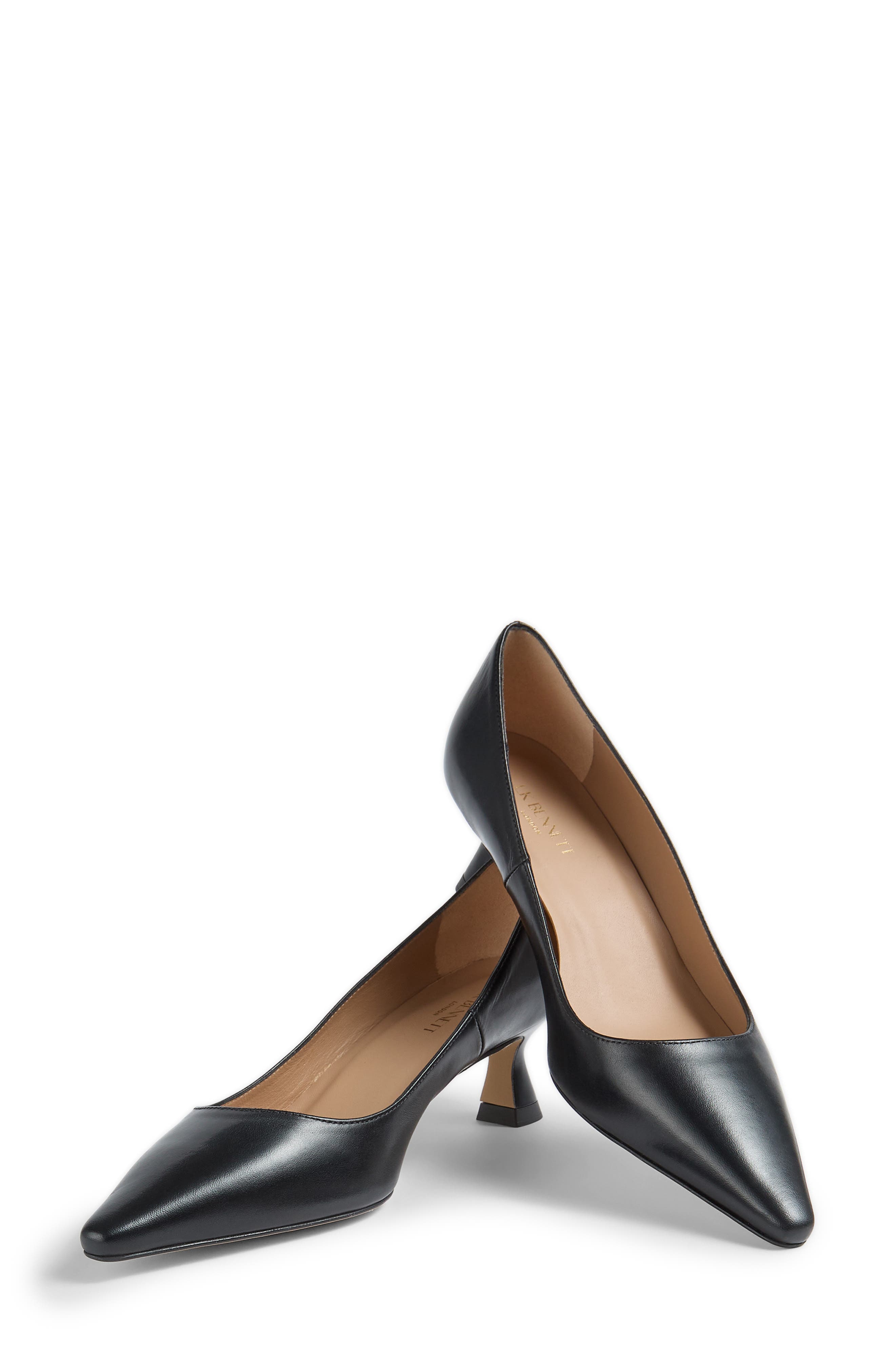 LK Bennett Avalina Pointed Toe Pump, Alternate, color, Bla-Black