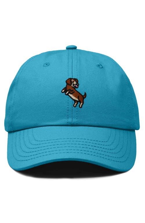 DALIX DALIX DACHSHUND EMBROIDERED DAD CAP