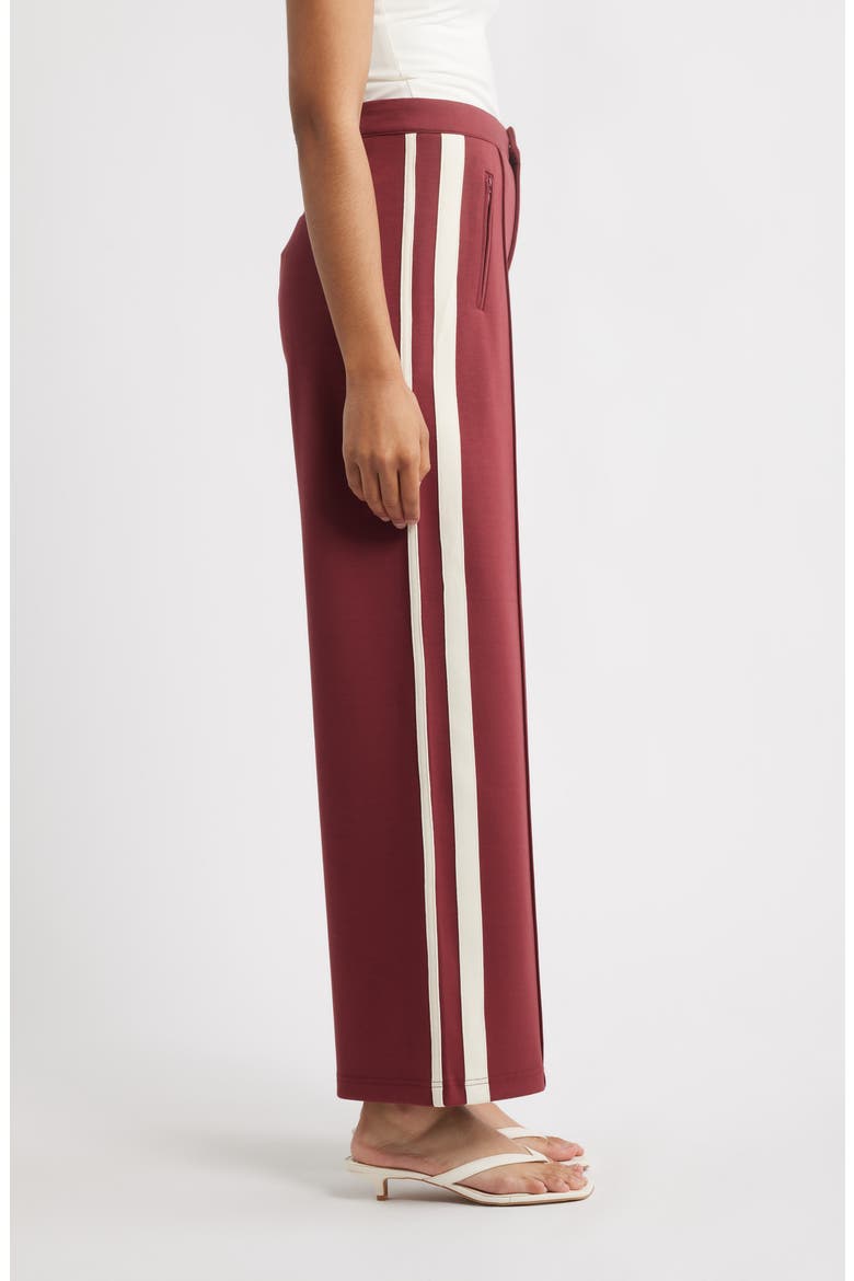 Trouser Track Pants, Alternate, color, WINE