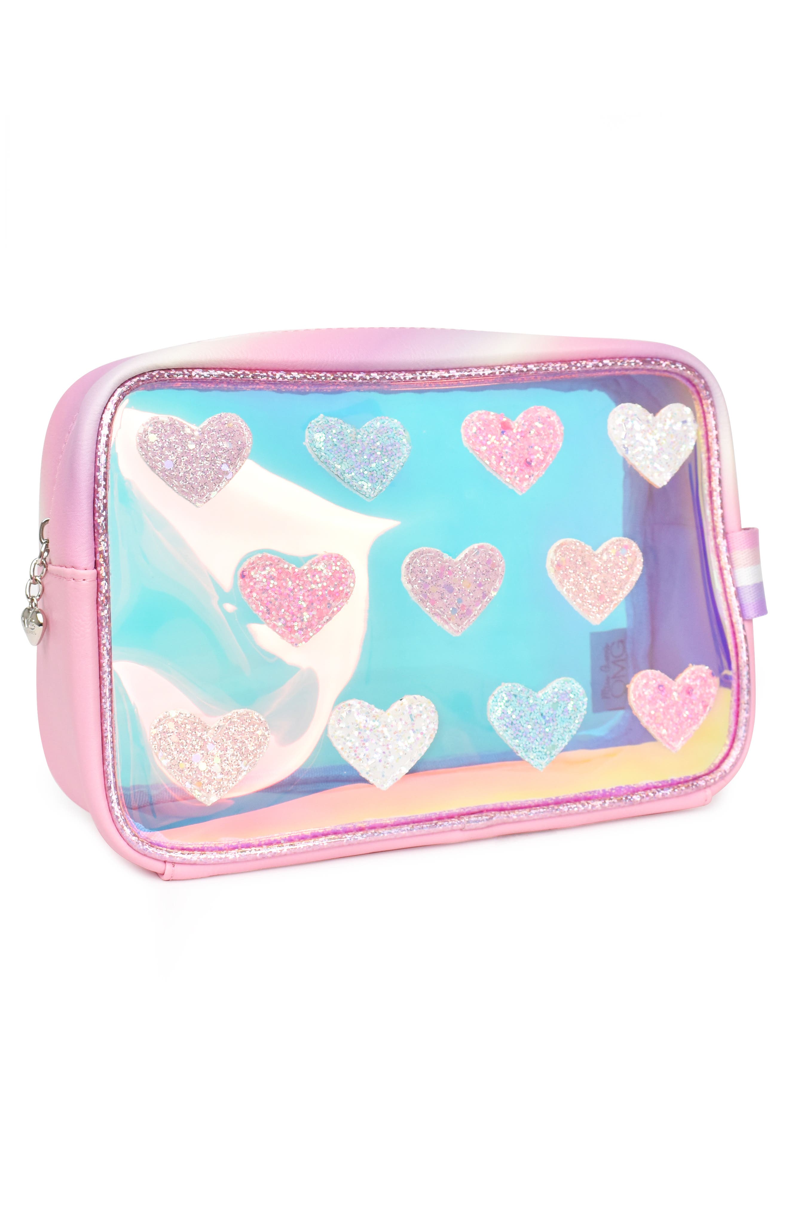 OMG Accessories Kids' Hearts Pouch, Alternate, color, 