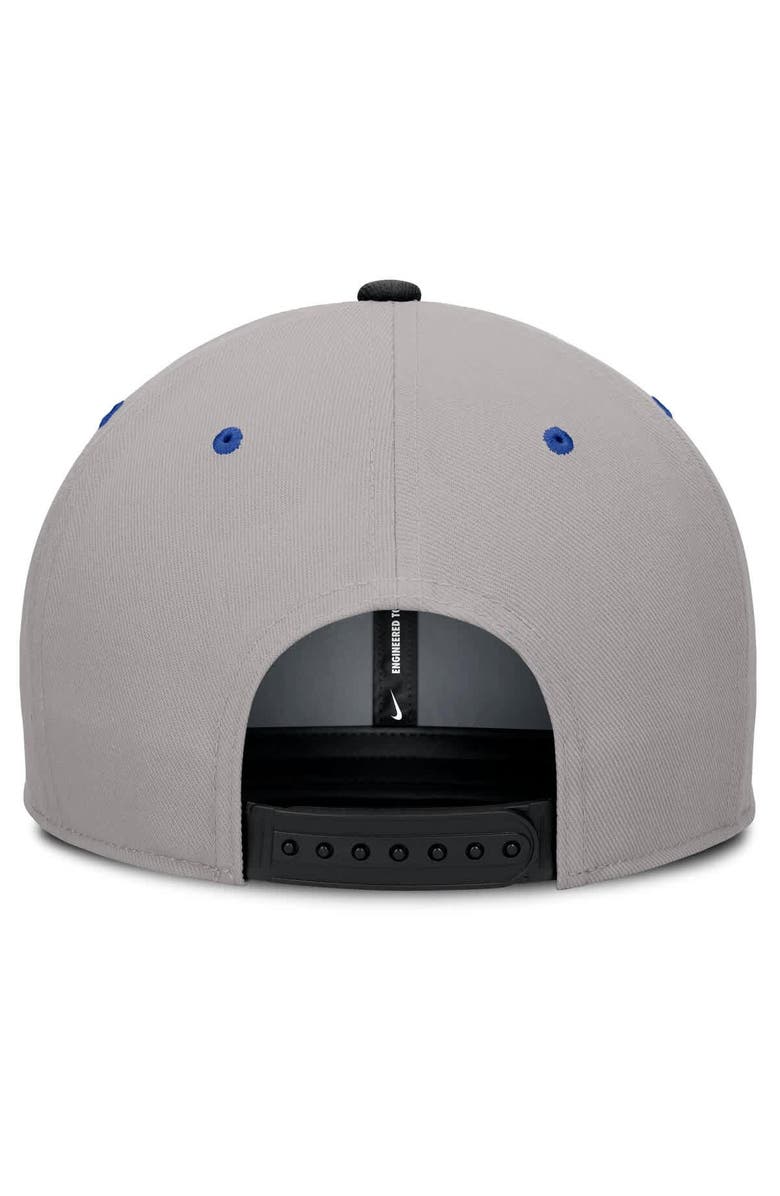 Nike Men's Nike Black/Gray Duke Blue Devils Prep Pro Performance Snapback Hat, Alternate, color, Black