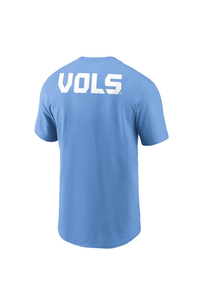 Men's Nike Valor Blue Tennessee Volunteers Record Shattered 2-Hit T-Shirt, Alternate, color, Light Blue