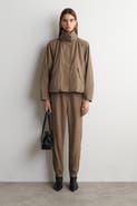 COS Technical Nylon Barrel-Leg Pants