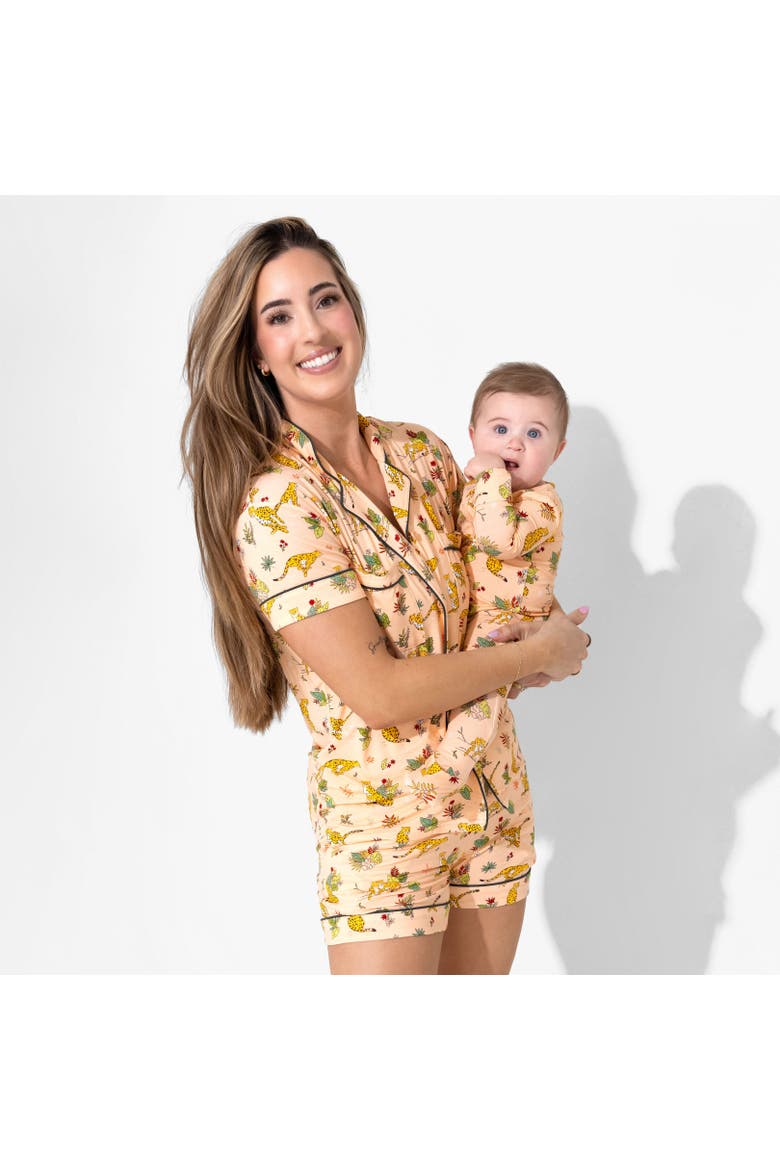 Baby Pounce In Paradise Cheetah Convertible Footie, Alternate, color, Pounce In Paradise Cheetah