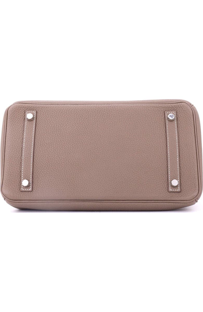 Pre-Owned Hermes Birkin Handbag Grey Togo with Palladium Hardware 30, Alternate, color, Etoupe