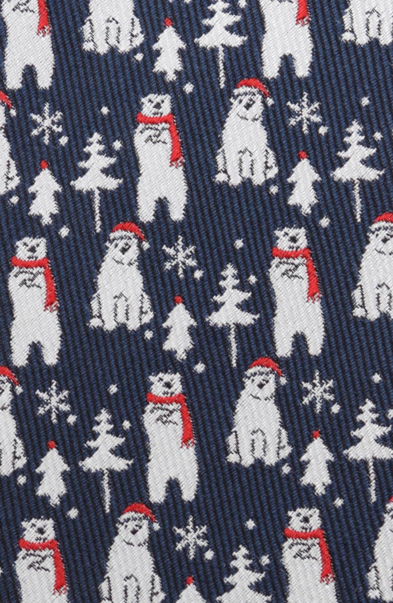 Cufflinks, Inc. Polar Bear Silk Tie, Alternate, color,