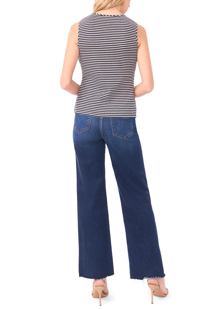 Easy Stripe Knit Tank, Alternate, color, BARITONE BLUE