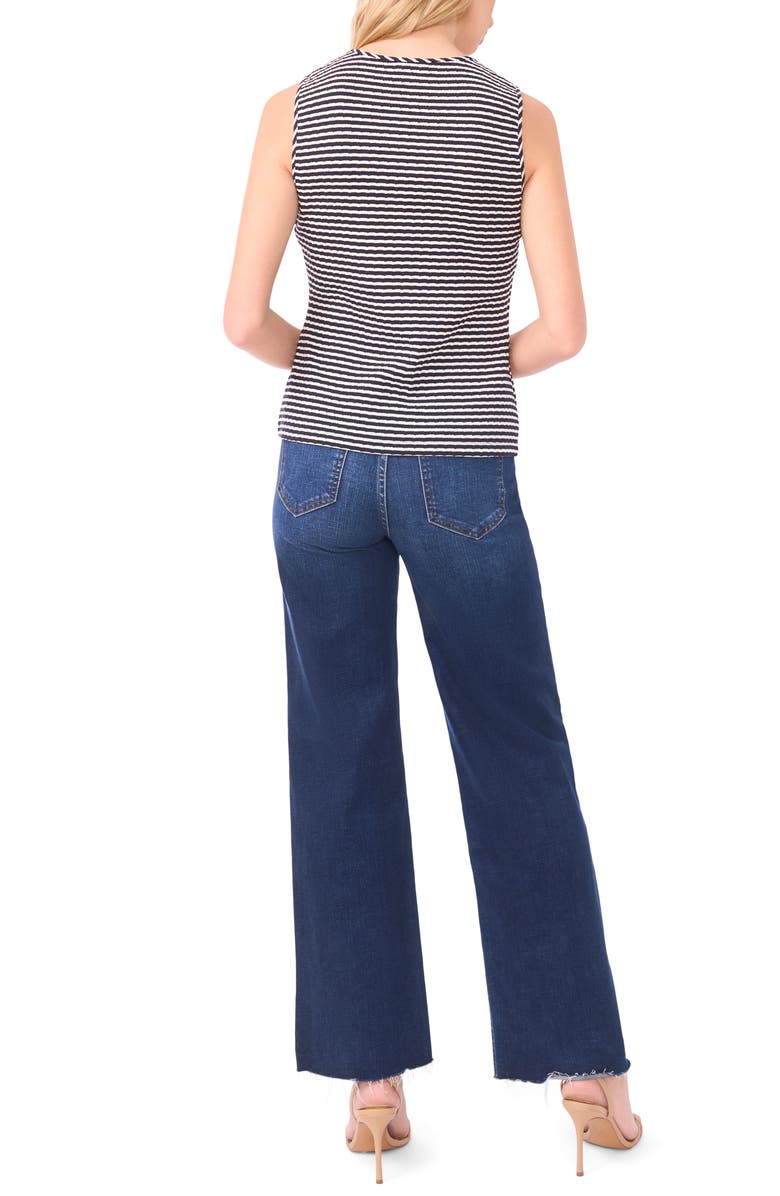 Halogen<sup>®</sup> Easy Stripe Knit Tank, Alternate, color, Baritone Blue