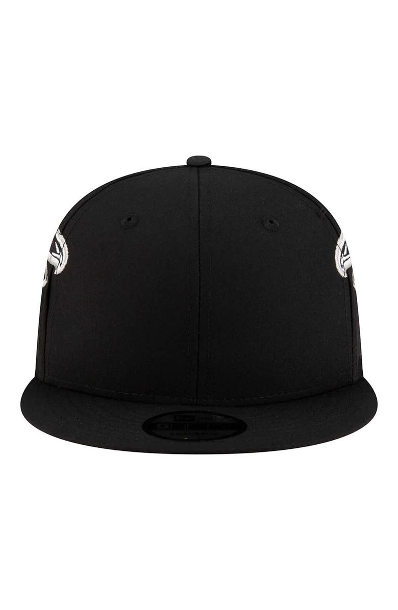 New Era Men's New Era Black Atlanta Falcons Helmet 9FIFTY Snapback Hat, Alternate, color, Black