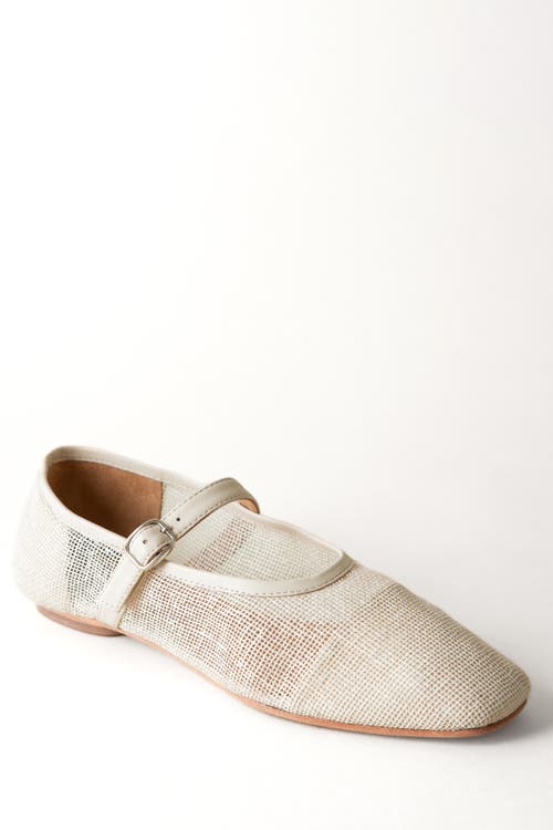 Huma Blanco Penny Mary Jane Flat