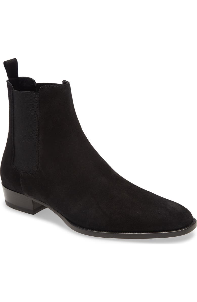 Saint Laurent Wyatt Chelsea Boot, Main, color,