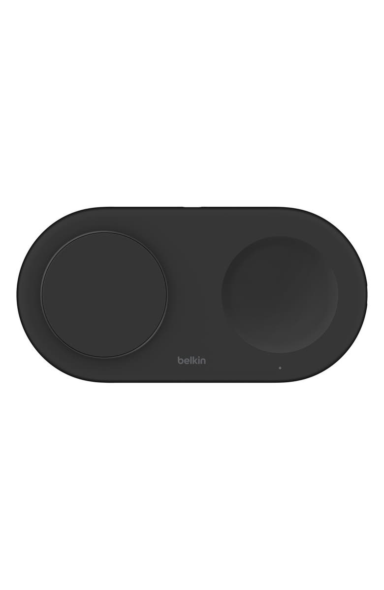 Belkin 2-in-1 Magnetic Wireless Charging Pad with Qi2, 15W, Alternate, color, 