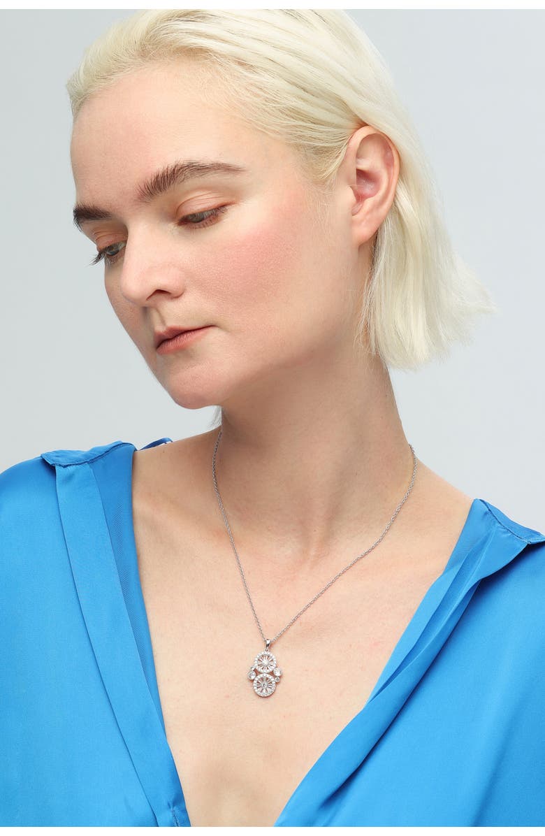 Classicharms Wheel of Fortune Necklace, Alternate, color, Silver