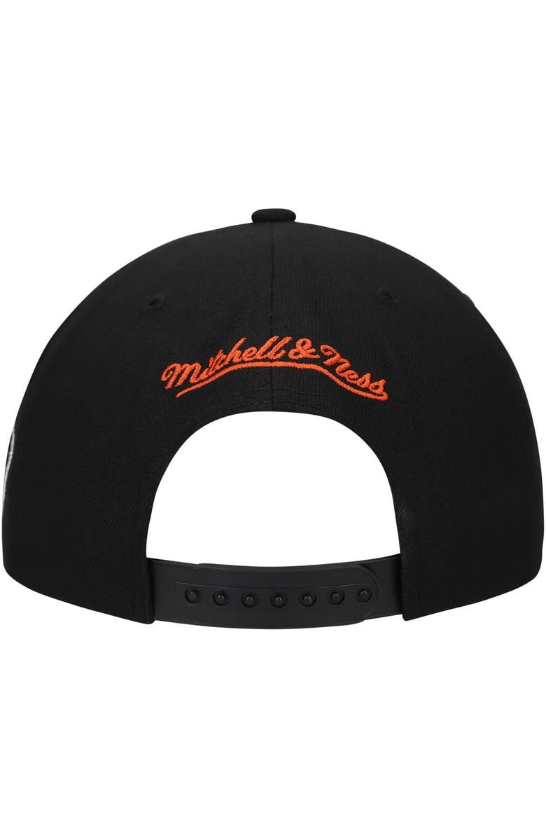 Mitchell & Ness Men's Mitchell & Ness Black Philadelphia Flyers Core Team Script 2.0 Snapback Hat, Alternate, color, Black