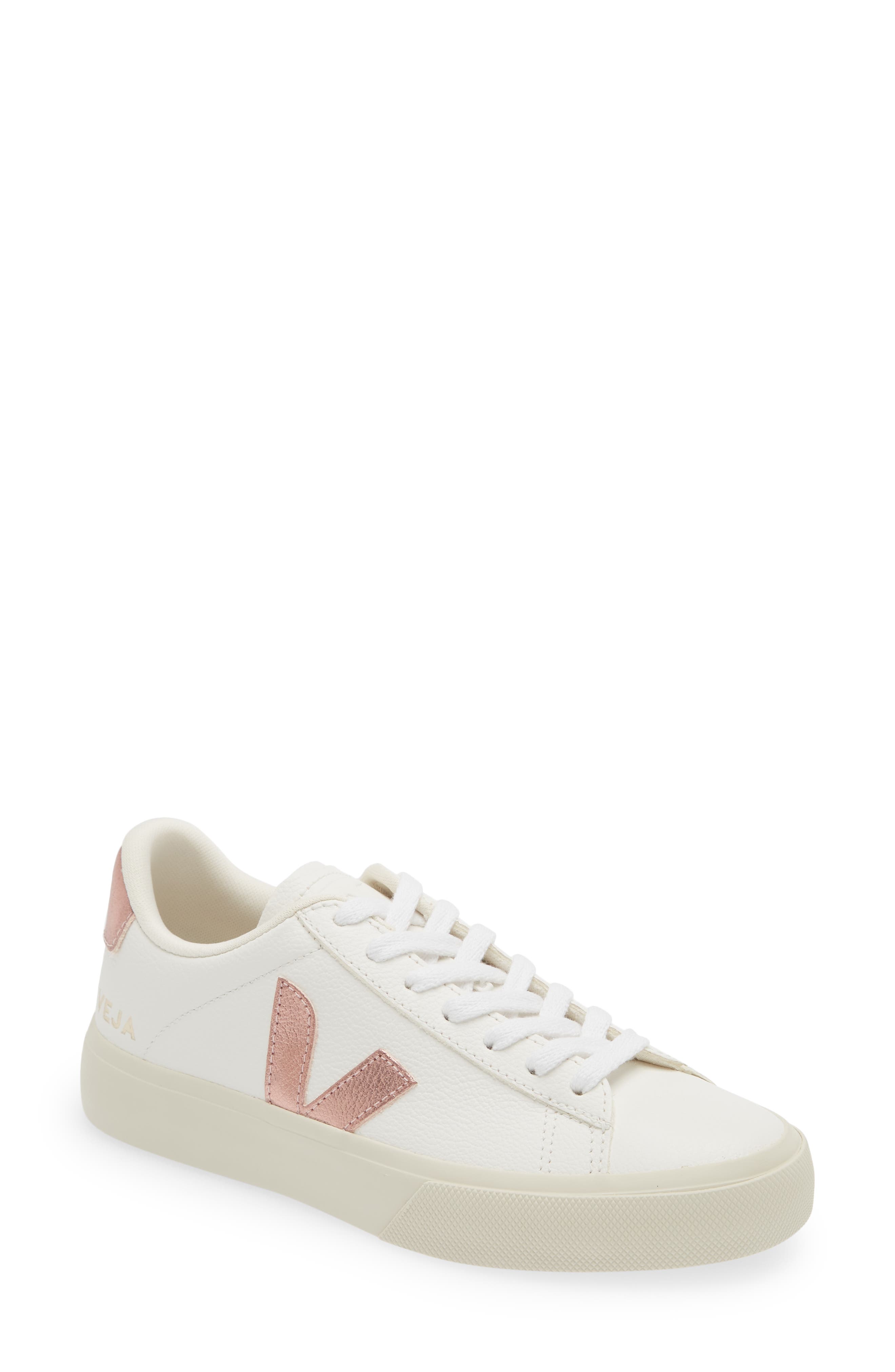 Veja Campo Chrome Free Leather Sneaker, Main, color, 
