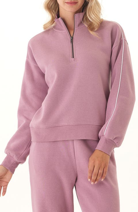 Constance Triblend Fleece Quarter Zip