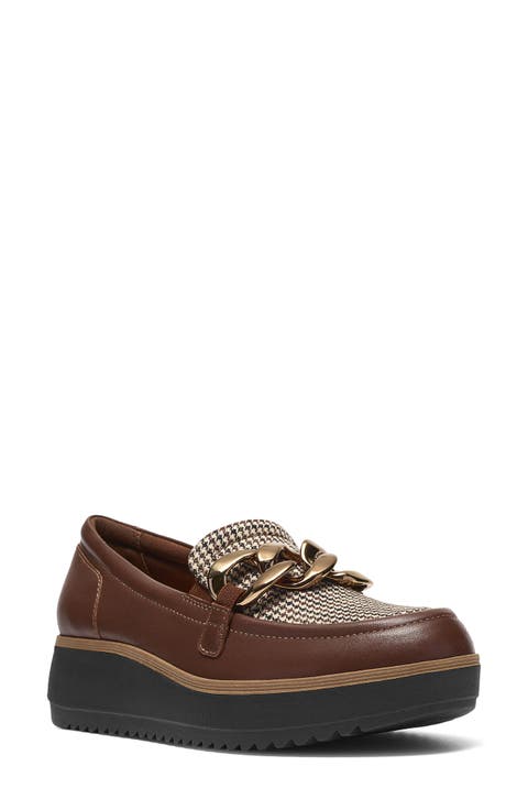 Zylah May Chain Wedge Loafer